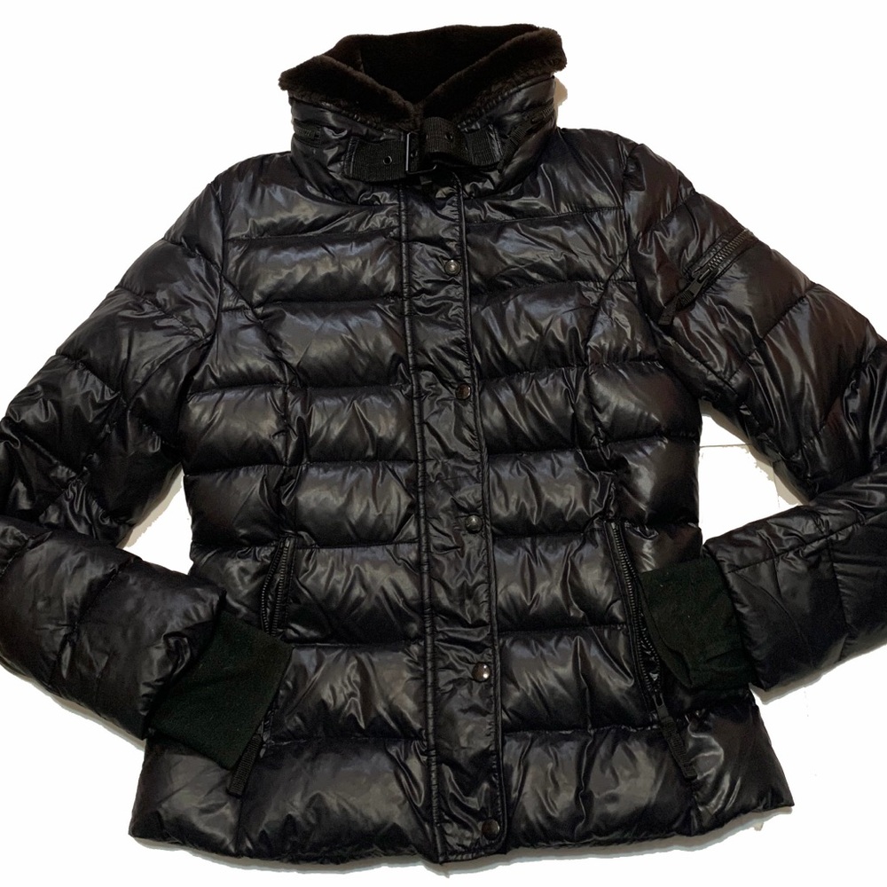S13 New York Women's Black Puffer Jacket